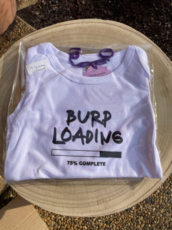 Burp Loading Onesie P/M