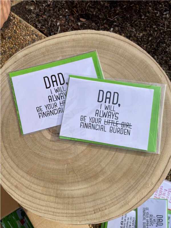 Financial Burden FD Card - Image 2