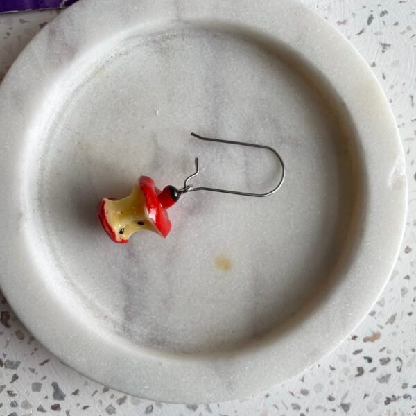 Apple Core Dangle Earrings - Image 2