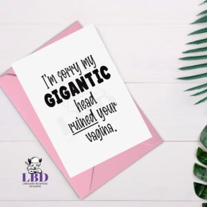 Gigantic Head MD Card