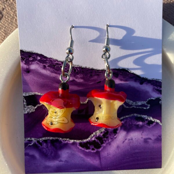 Apple Core Dangle Earrings - Image 8