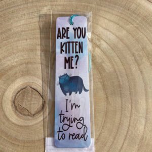 Kitten Me? Blue Bookmark P/M