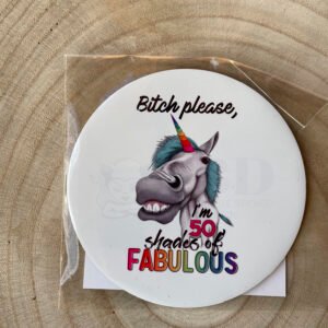 Bitch Please Round Magnet P/M