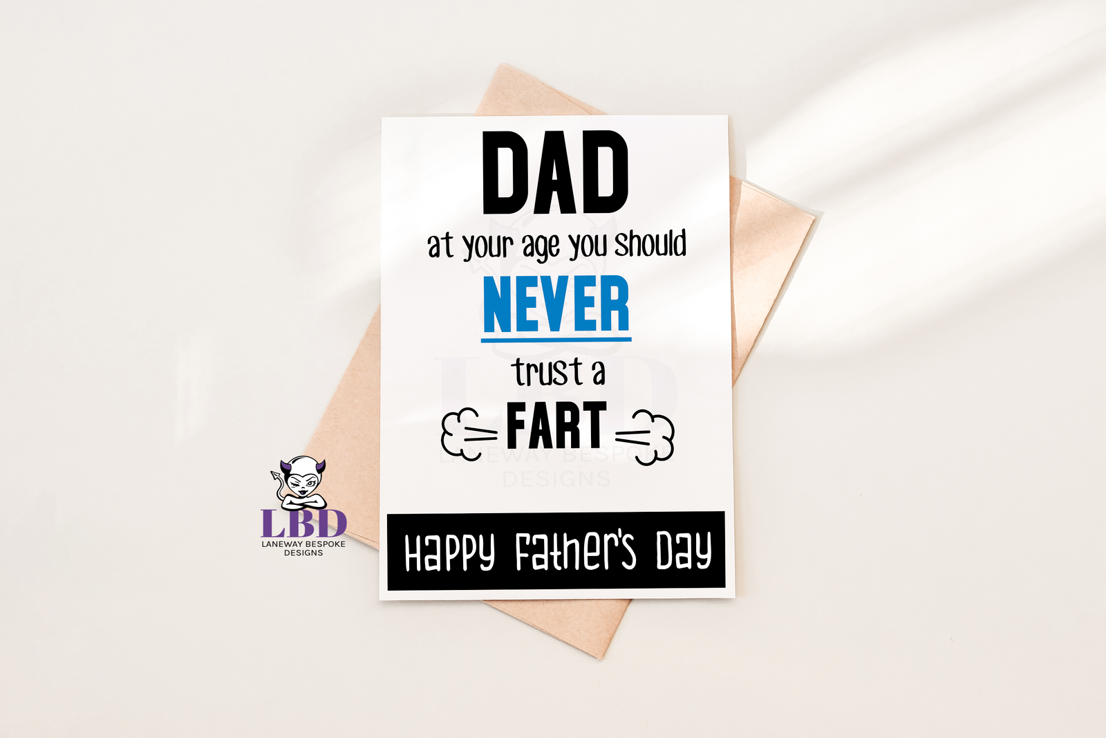 Never Trust a Fart FD Card