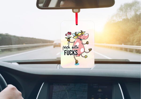 Fresh Outta Fucks Air Freshener