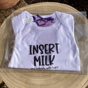 Insert Milk Onesie P/M