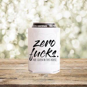 Zero Fucks Stubby Holder