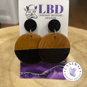 Black topper with Wood Studs